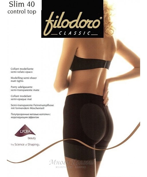 FILODORO Slim 40 control top